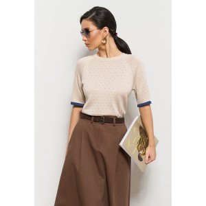 Топ «Кристин» перламутрового цвета