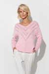 Джемпер «Ауріка» рожевого кольору
