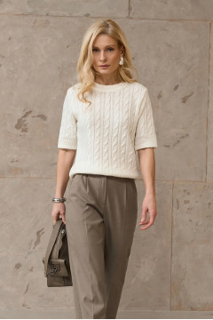 Джемпер «Люсіль» молочного кольору