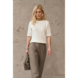 Джемпер «Люсіль» молочного кольору