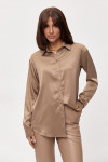 Riccardi shirt, walnut color