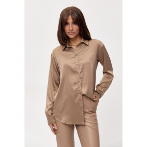 Рубашка «Рикарди» орехового цвета
