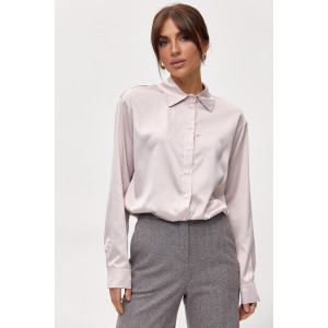 Рубашка «Рикарди» пудрового цвета