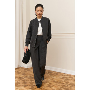 Брючний костюм «Аскот» графітового кольору