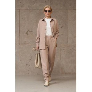 Брючний костюм «Неона» кольору опал