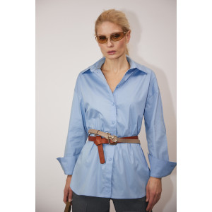 Рубашка «Мірс» голубого цвета