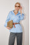 Рубашка «Мірс» голубого цвета
