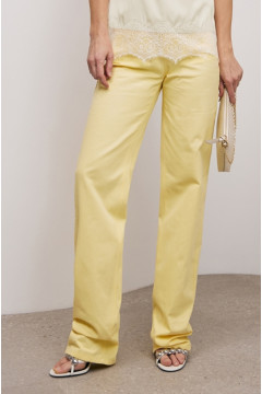 Штани «Пенелопа» лимонного кольору