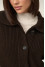 Dark chocolate cage cardigan