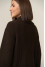 Dark chocolate cage cardigan
