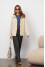 Natural color cage cardigan