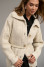 Natural color cage cardigan