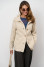 Natural color cage cardigan