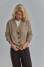 Tobacco-colored cardigan "Reni"