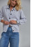 Cardigan "Ike" in gray-blue color