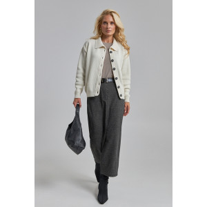 Ivory cardigan "Ike"