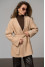 Half-coat "Imma" beige-milk color