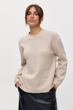 Cream-colored jumper "Lika"