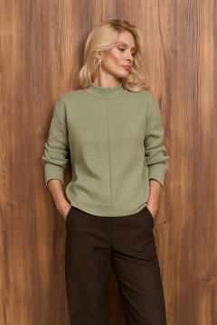 Olive-colored jumper "Lika"