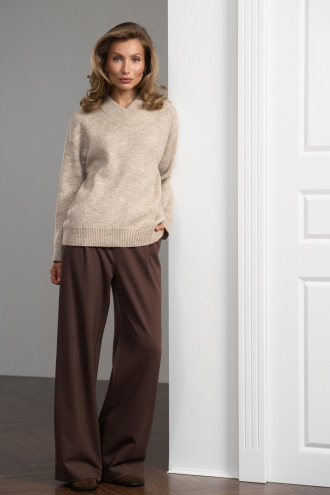 Джемпер «Орфея» цвета льна Джемпер «Орфея» цвета льна