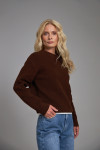 Джемпер «Клауд» цвета брауни Джемпер «Клауд» цвета брауни