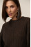 Sweater "Astra" chocolate color
