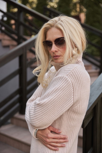 Сукня «Нессі» перлинного кольору Сукня «Нессі» перлинного кольору