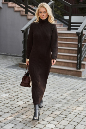 Сукня «Нессі» кольору шоколад Сукня «Нессі» кольору шоколад