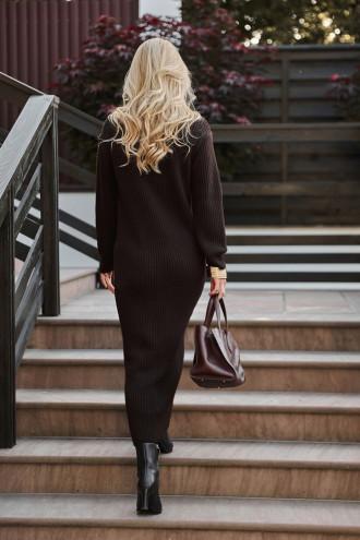 Сукня «Нессі» кольору шоколад Сукня «Нессі» кольору шоколад