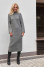 Dress "Indira" gray