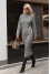 Dress "Indira" gray