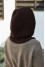 Snood "Agnessa" chocolate color