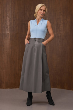 Skirt "Lola" gray