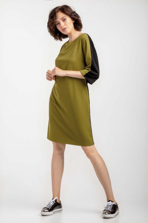 Платье «Мерилин» оливкового цвета