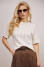 Топ «Ава» молочного кольору