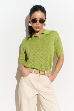 Футболка «Надін» лаймового кольору