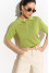 Футболка «Надін» лаймового кольору