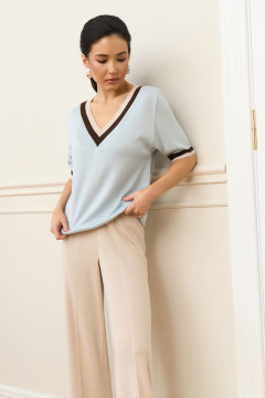 Футболка «Реджина» небесного кольору