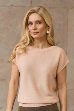 T-shirt "Francesca" powder color