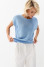 Футболка «Франческа» голубого цвета