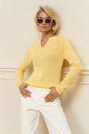 Джемпер «Фієста» жовтого кольору