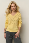 Джемпер «Ауріка» лимонного кольору