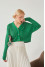 Green cardigan "Maurice"