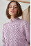 Свитер «Дрезден» лилового цвета