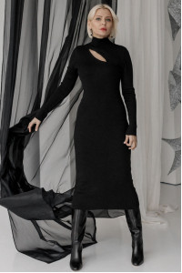 Платье «Виста» черного цвета
