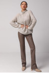 "Beris" trousers, cappuccino color