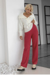 Брюки «Манон» красного цвета