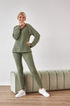 Брюки «Радуца» оливкового цвета