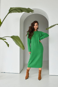 Платье «Дария» зеленого цвета