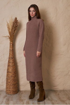 Платье-свитер «Ольгерда» цвета сухой розы